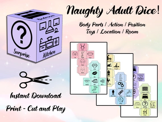Dados sexuales para parejas, dados sexuales traviesos, juegos sexuales  traviesos para adultos, juguetes para adultos (3 piezas)
