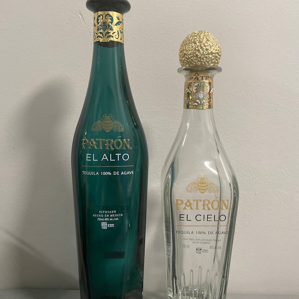 Patron EL Alto or EL Cielo  tequila bottle