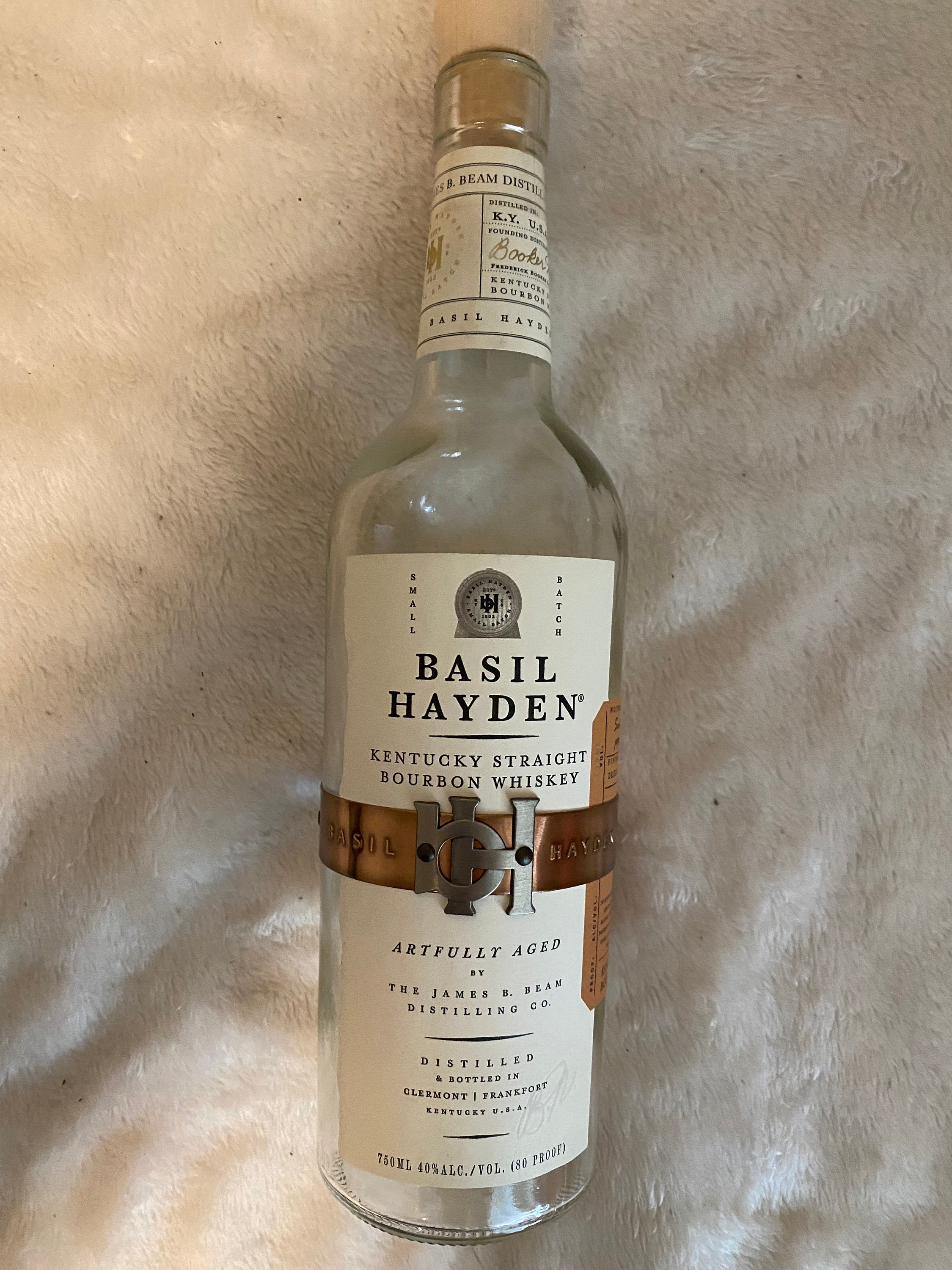 Angels Envy Basil Hayden Eagle Rare BOURBON BOTTLES EMPTY Etsy UK