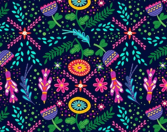 vibrant colored flower digital paper