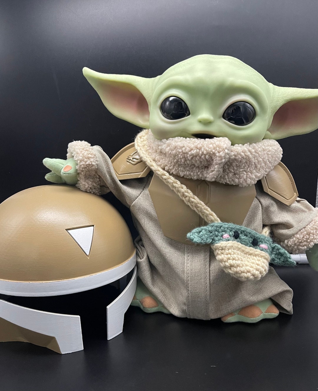 Armored Grogu flight Commander Etsy