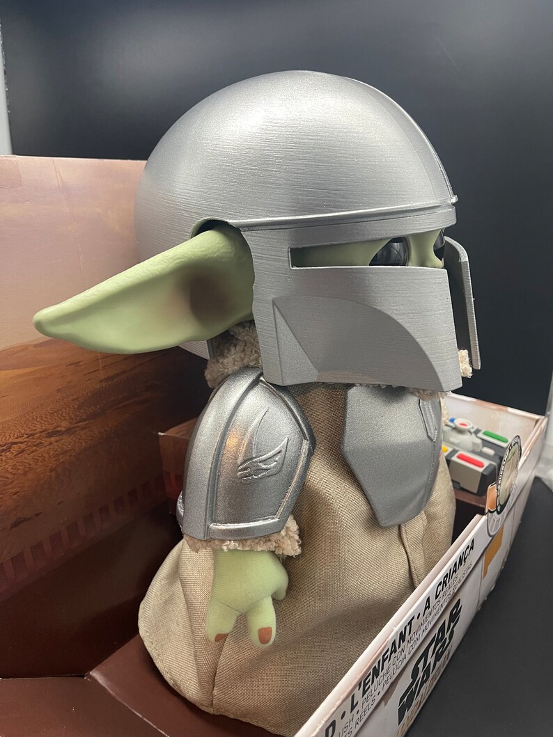 Armored Grogu remote Control Etsy