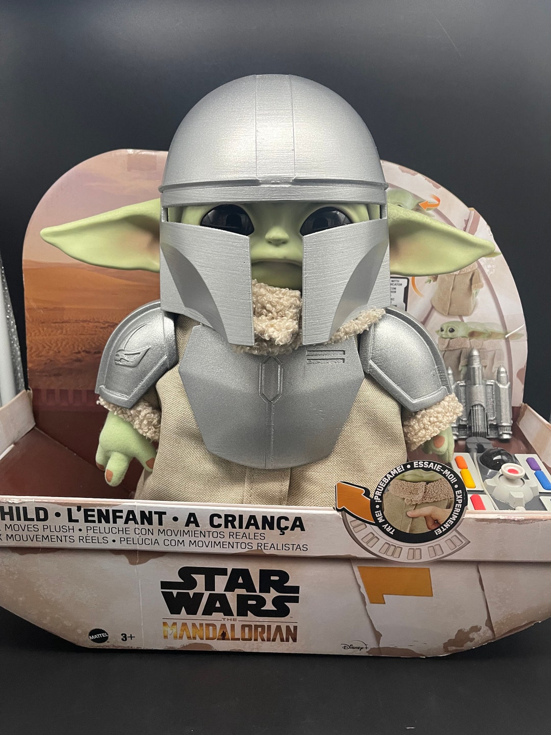 Armored Grogu remote Control Etsy