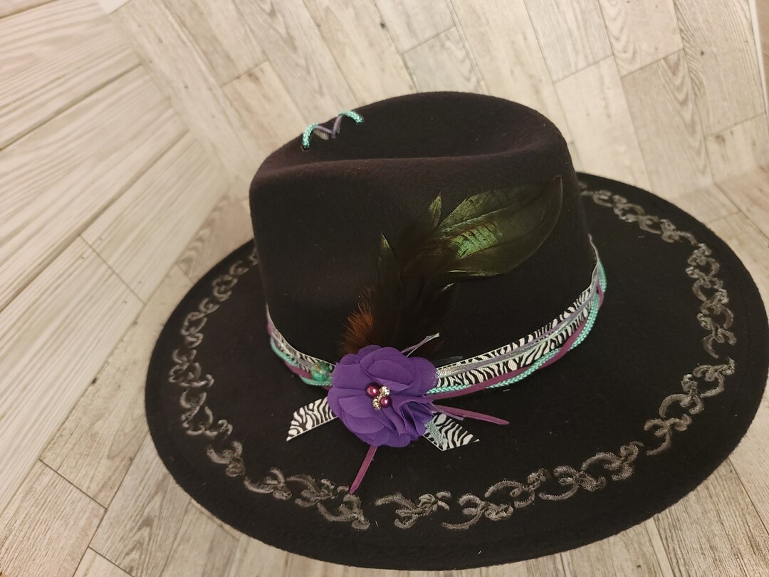 Geometric Design Hat - Etsy