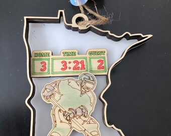 Minnesota Hockey ornament