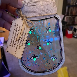 Fireflies in a jar that Glow in the dark