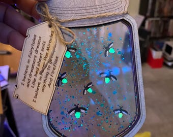Fireflies in a jar that Glow in the dark