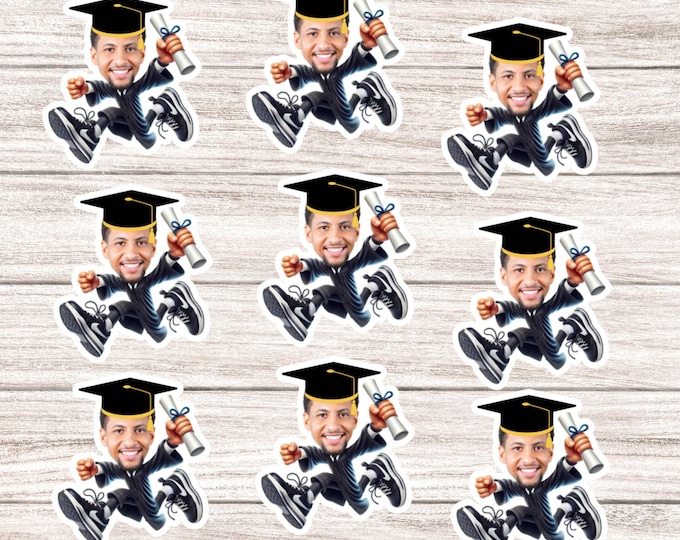 personalized face confetti, photo confetti, face confetti, custom face photo confetti, Graduation decor, graduation party decorations, 2025