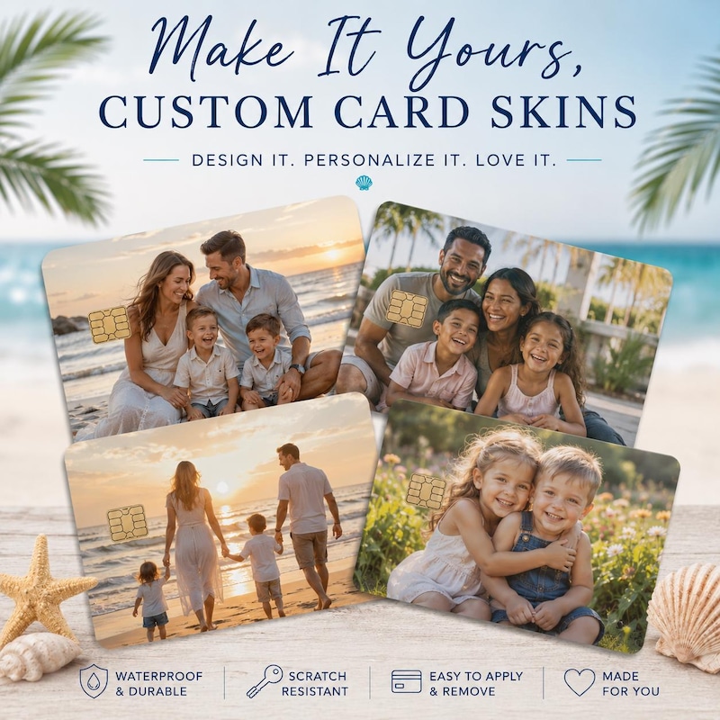 Credit Card Stickers - Etsy