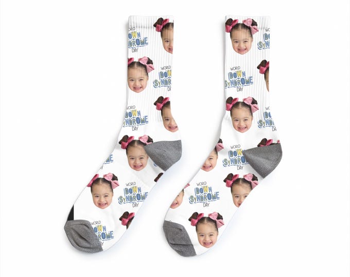 Custom Socks World Down Syndrome Day