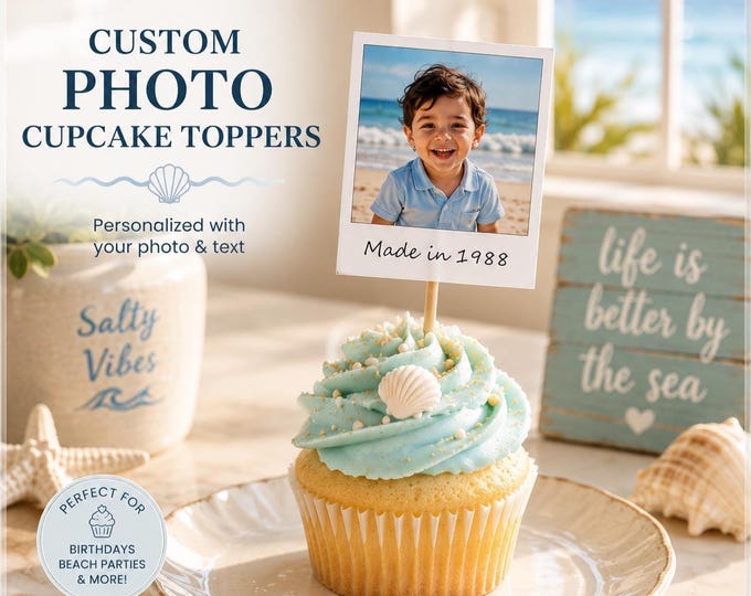 Custom face cupcake topper for birthday party decoration 30th custom photo topper for cake birthday decor for 21st finally legal gift idea