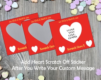 Scratch-A-Sketch Valentines // MAKE YOUR OWN retro valentines, classroom valentines