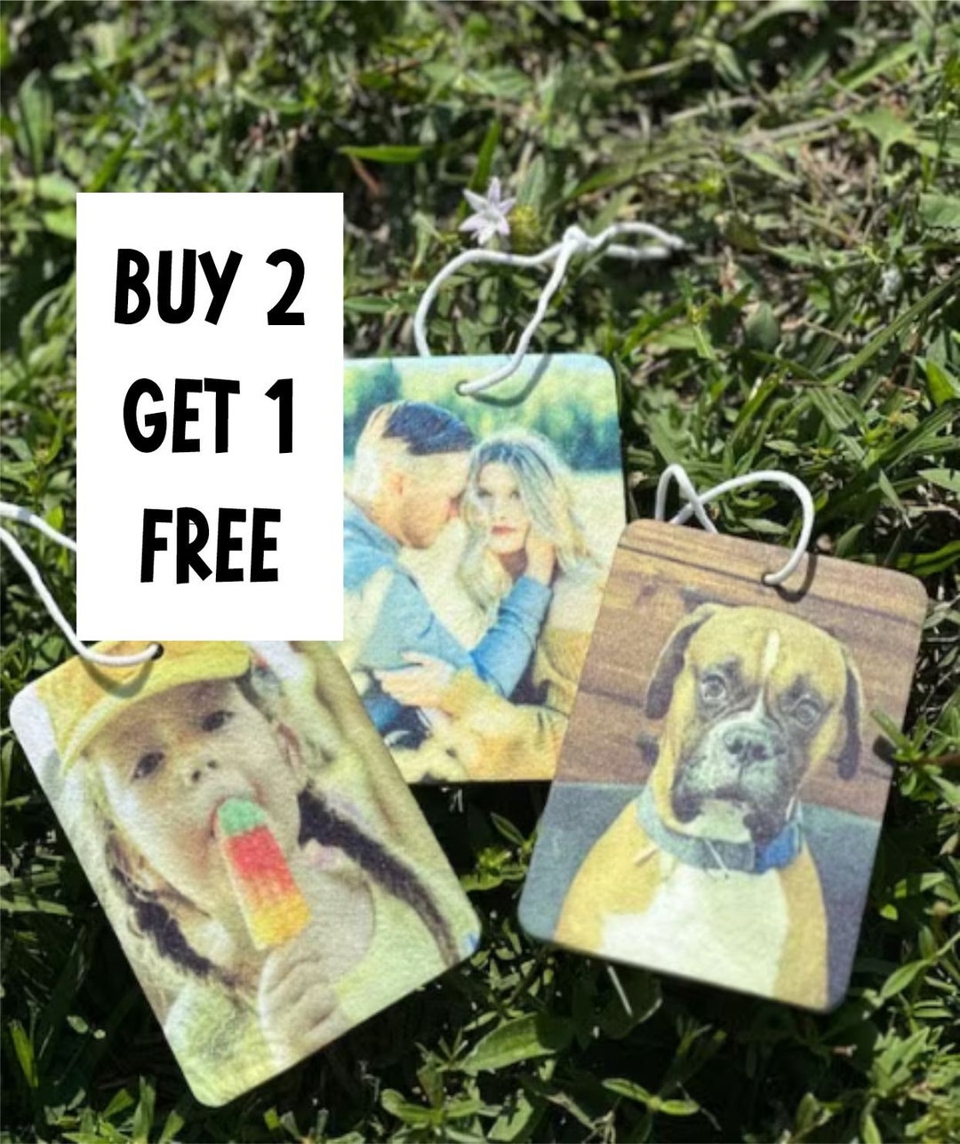 Custom Photo Air Freshener, Custom Air Freshener, Custom Face Air
