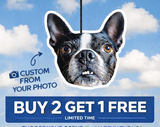 Personalized Face Air Freshener Custom Photo Car Accessory Funny Gift for Him Her Unique Car Scent Custom Picture Hanging Decor