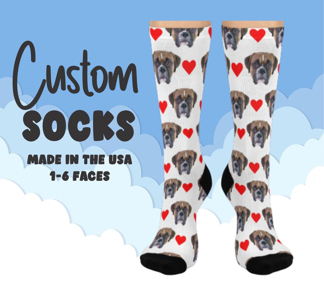 Custom Face Socks custom Photo Sock, Custom Socks, Personalized Socks