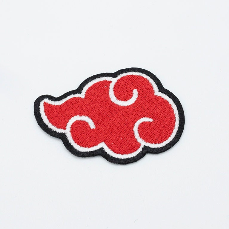Naruto Akatsuki Shinobi Assassin Dawn Red Cloud Embroidered Iron On Patch Anime  – Patch Collection