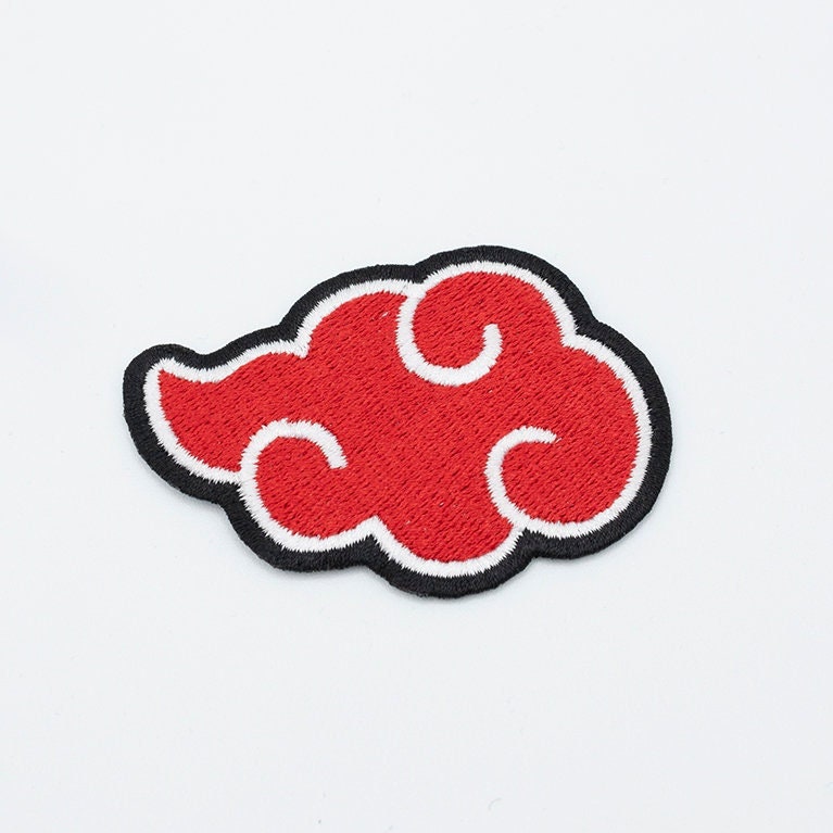 Uchiha Itachi Iron-on patch Akatsuki embroidered patch Anime sticker Naruto  Velcro embroidery Custom