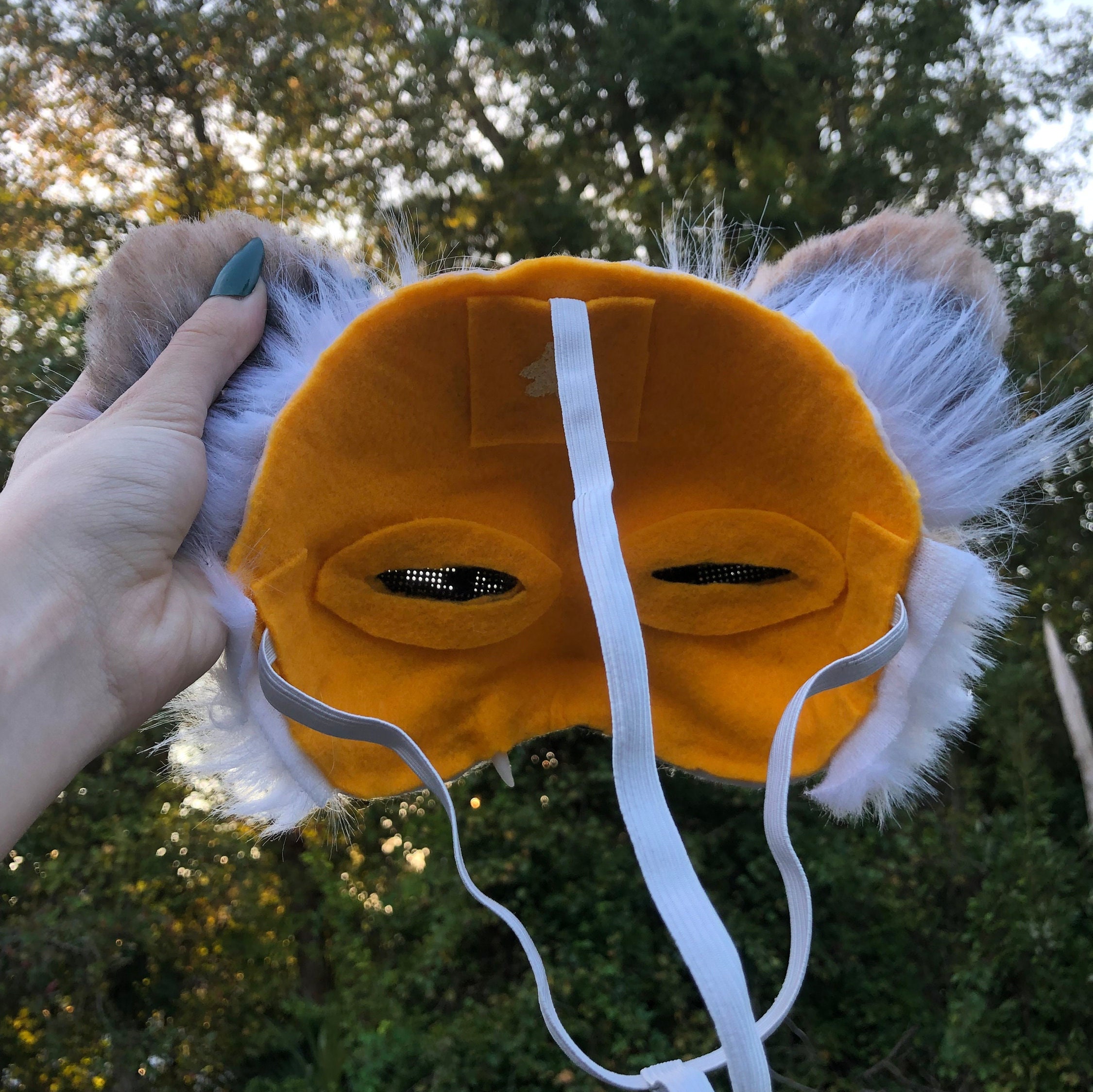 Lion Cat Therian Cosplay Mask Etsy