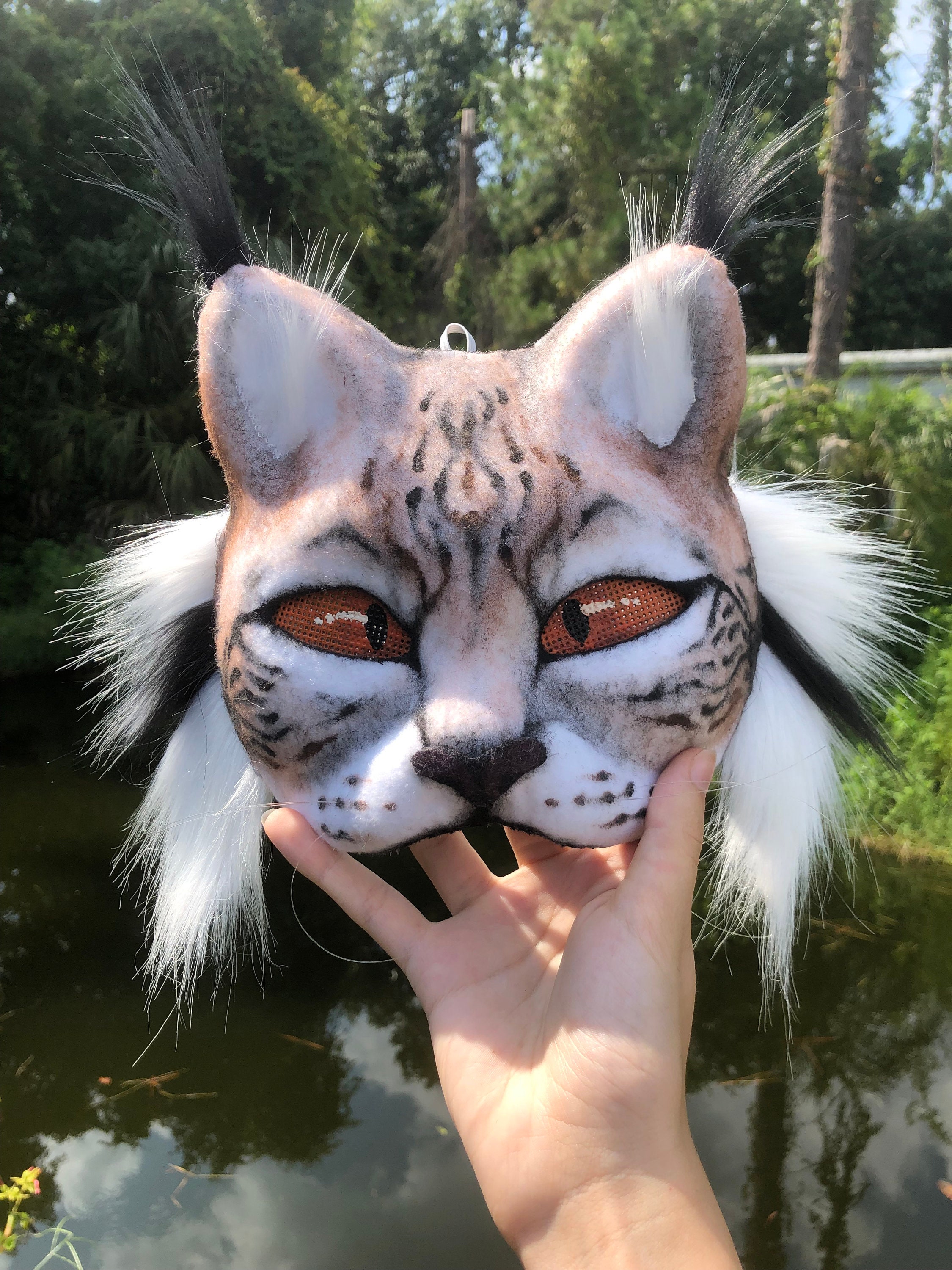 Siberian Tiger Therian mask