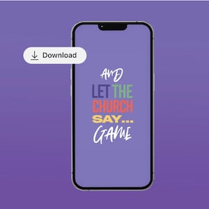 Descarga digital: Iniciador de conversación cristiana: Y deja que la iglesia diga: Juego
