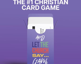 Christian Conversation Card Game -And Let The Church Say Game