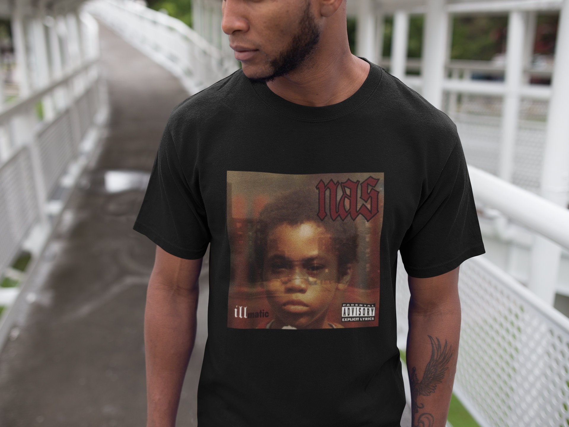 【NAS × APPLEBUM】 “Nas” Photo T-shirt