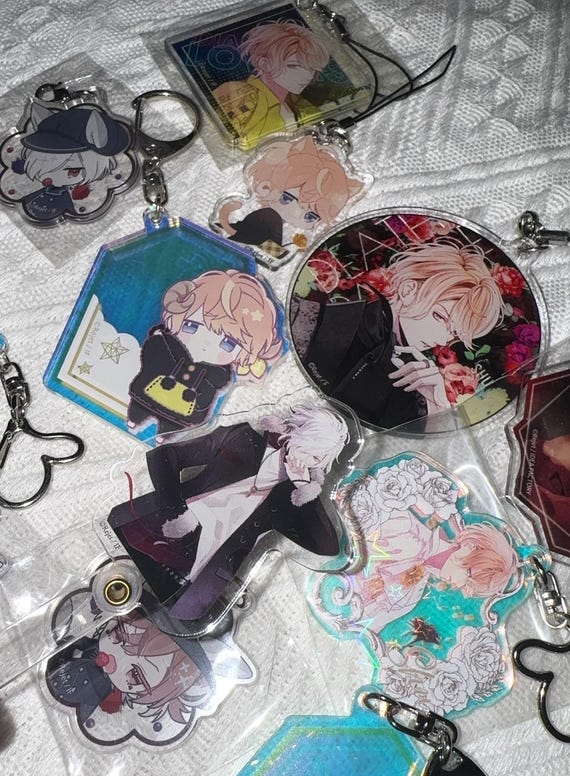 Diabolik Lovers Keychain Japan Anime Official Merch - Etsy