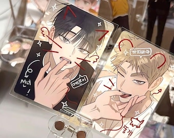 Colección de productos del Manhwa BL coreano Red Thread Quest Cafe