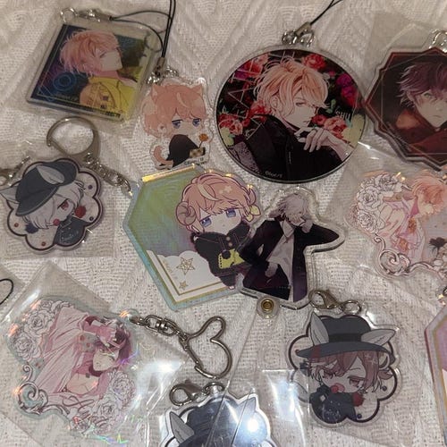 Diabolik Lovers Keychain Japan Anime Official Merch - Etsy