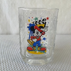 Vintage McDonald’s  Collectables  Walt Disney 2000 Mickey Mouse  Glass.