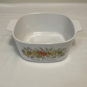 Vintage Corning Ware Spice of Life Casserole Dish