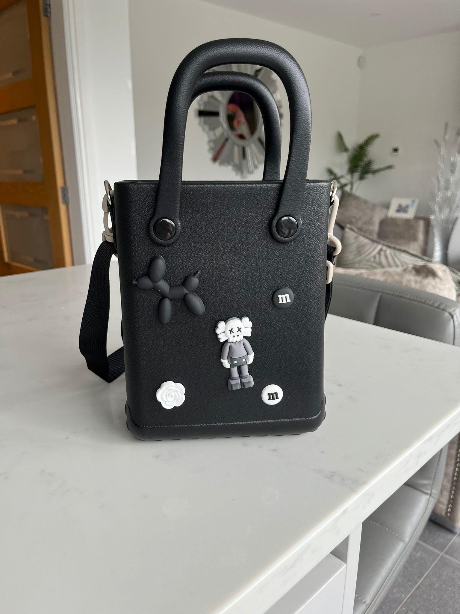 Mini Crossbody Croc style Bag Personalised Charms dog Ones Also Available Long Strap 8 Colours Perfect for Carrying Phones Bank Cards Etsy Canada