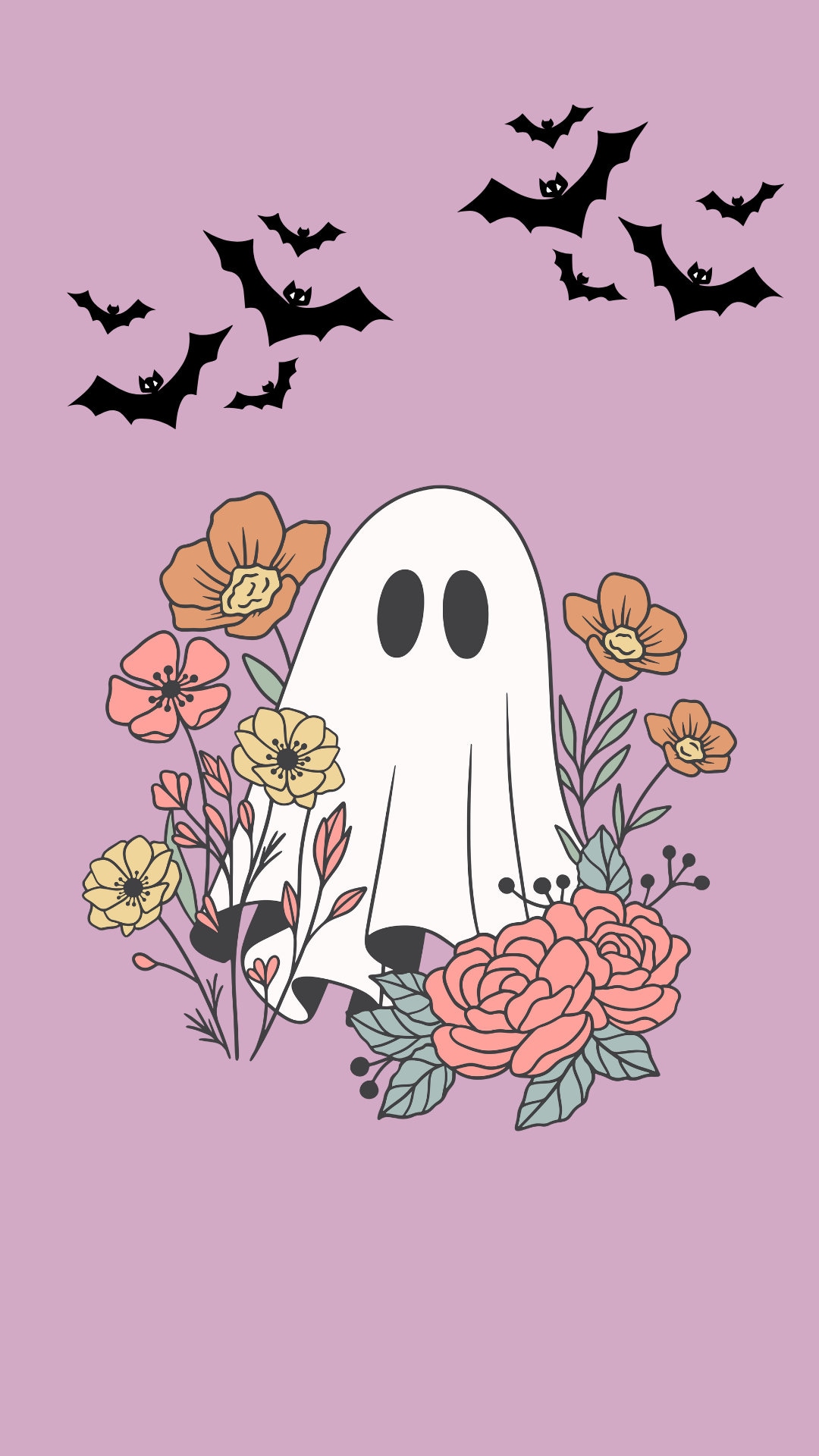 Halloween Wallpaper - Digital Wallpaper - Fall Themed Wallpaper - Digital  Phone Backgrounds - Phone Backgrounds - Etsy