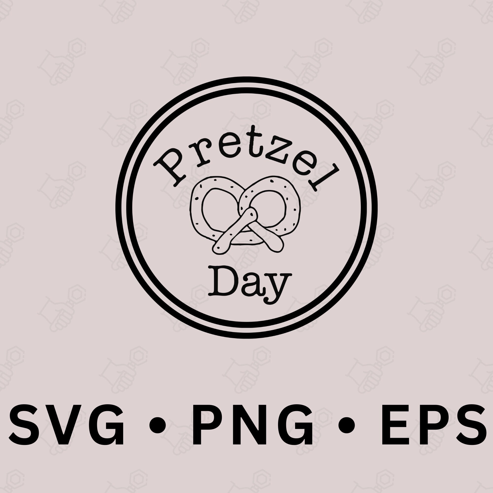 The Office Pretzel Day Svg Png EPS Funny Office Themed Pretzel Day Svg ...
