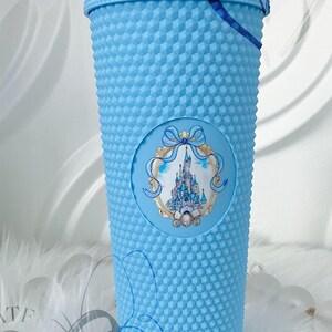 Blue Studded Starbucks Cup - Etsy