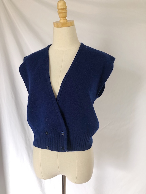 1950’s Double Buttoned Sweater Vest