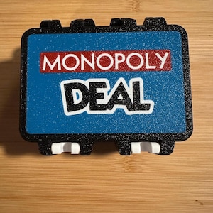 Caja de cartas de reparto de Monopoly