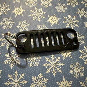 Jeep Grill Keychain