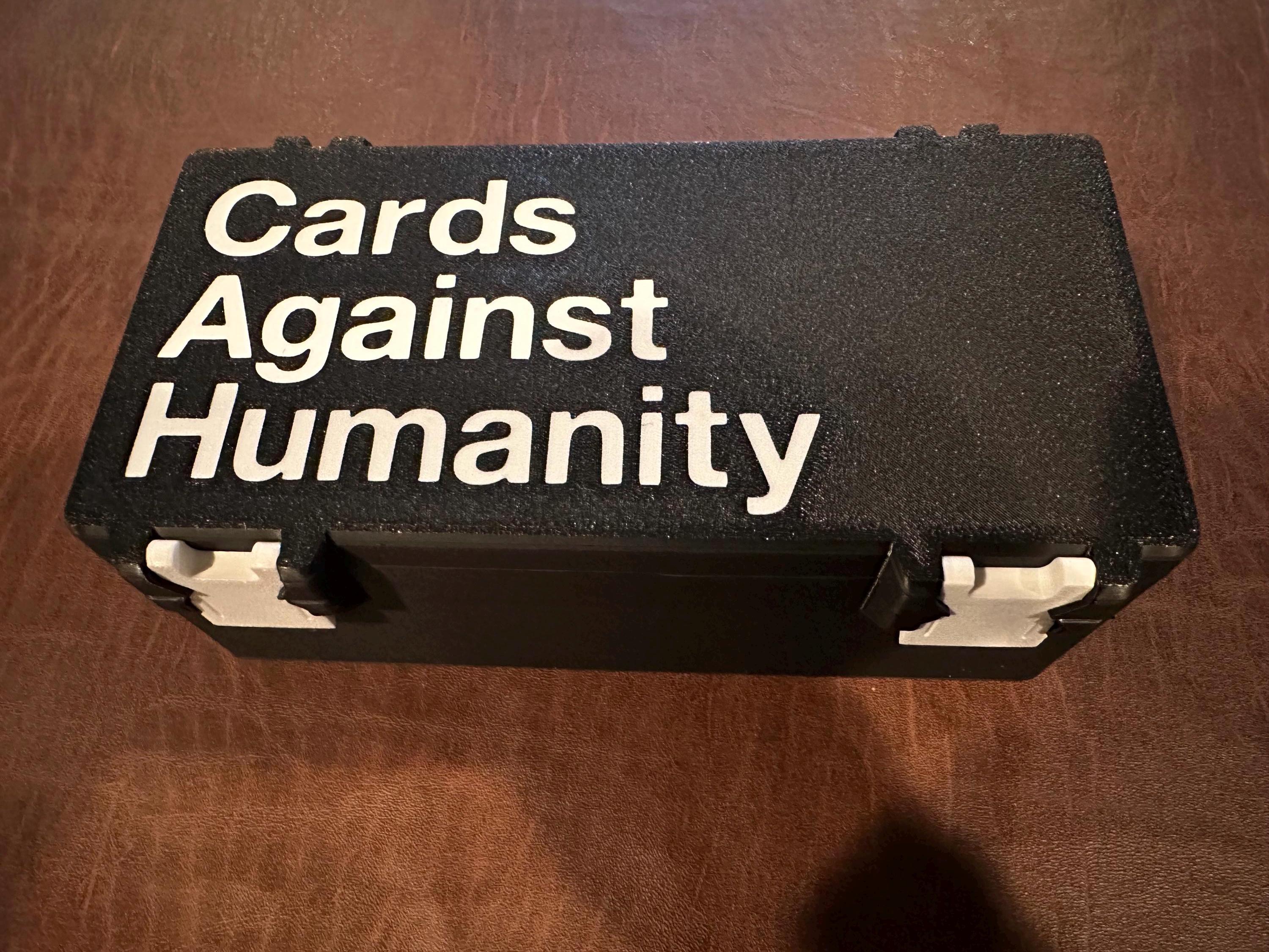 Cards Against Humanity Box - Etsy Cards Against Humanity Box - Etsy