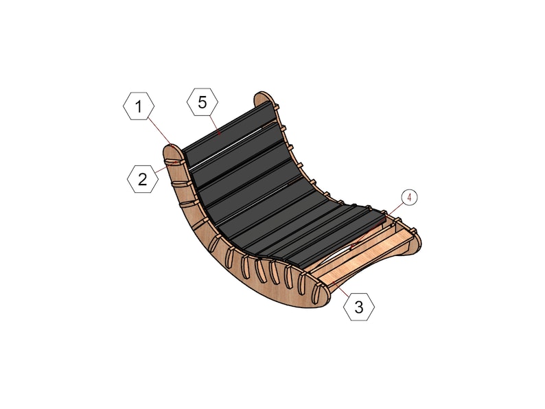DIY Guide Step by Step Instructions for Building a Rocking Chair - Etsy