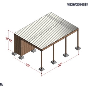 Diy plans 15x20 Carport , Carport Designs , Diy wood carport , Build plans carport