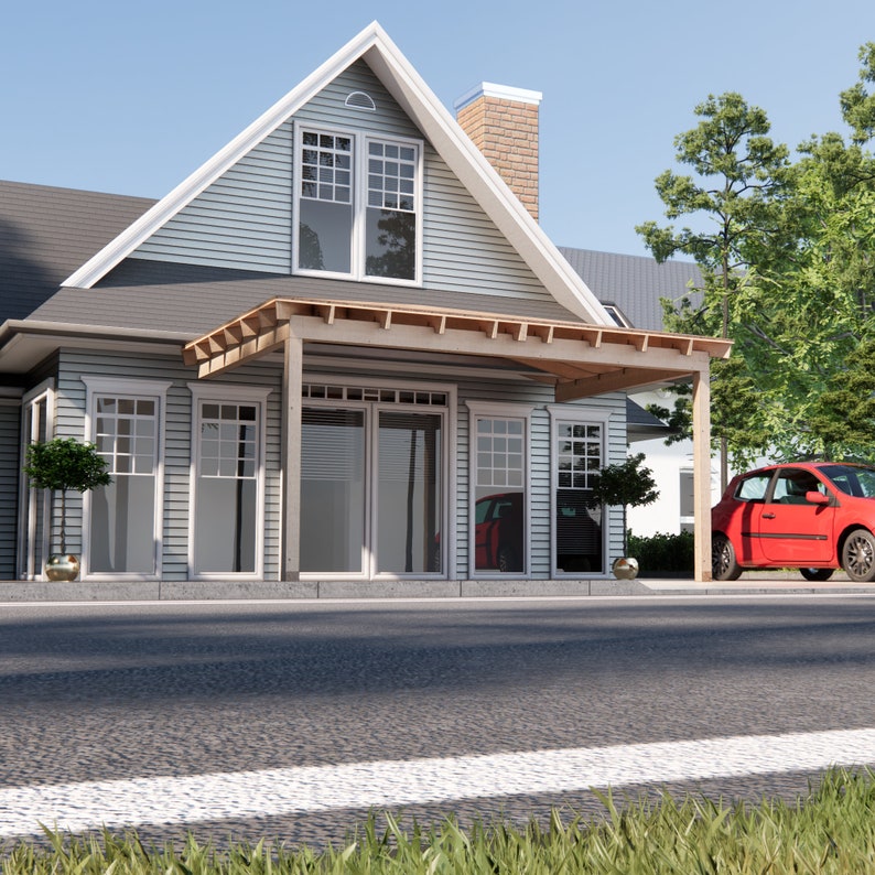 Build Your Own Porch: Easy-to-follow DIY Plan With Cutting List ...