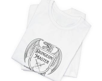 Camiseta Dungeon Master D&D: Camiseta Geeky D20 Adventure