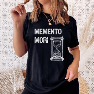 Memento Mori Shirt, Carpe Diem T-Shirt, Gothic shirt, witchy clothing