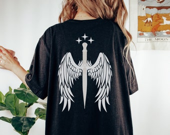 Valkyrie ACOTAR T-Shirt: Azriel Shadowsinger, Bat Boys Bookish Tee