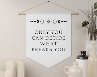 Valkyrie ACOTAR Banner: Bookish Wall Decor, Romantic Fantasy Pennant