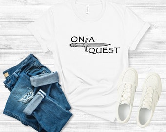 On a Quest shirt, Fantasy game tee,I'm Not Procrastinating, I'm Doing Side Quests, Funny Nerd Geek Shirt, cool nerd, nerd shirt, geek shirt