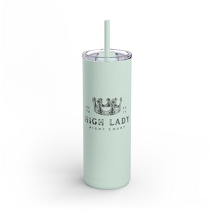 High Lady Tumbler,Feyre tattoo,ACOTAR,Sarah j Maas,Inspirational Skinny Tumbler,Motivational Travel Mug,Gift for Her,Fitness,Affirmation