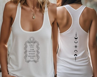 Cursebreaker Racerback Tank: Bookish Fantasy Tank