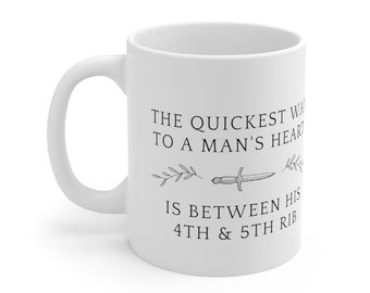 ACOTAR Coffee Mug: Bookish Fantasy Gift, SJM Mug - 11oz